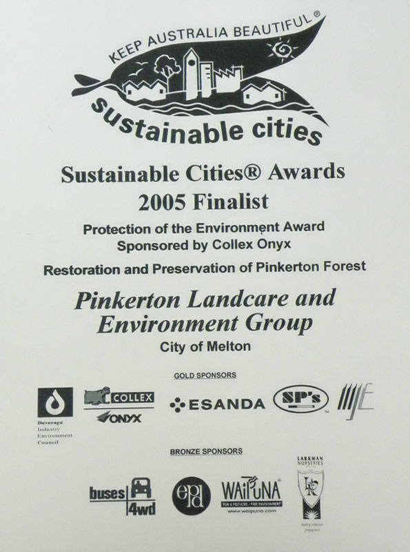 2008 Finalist Sustainable Cities